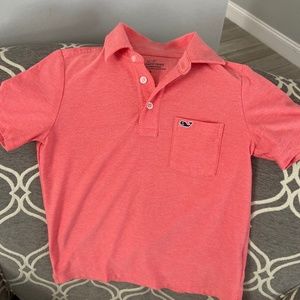 Boys short sleeve Vineyard Vines collared shirt